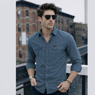 Double Pocket Premium Quality Casual Shirt