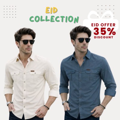 Double Pocket Premium Quality Casual Shirt