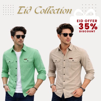 Double Pocket Premium Quality Casual Shirt