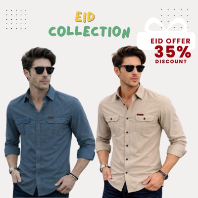 Double Pocket Premium Quality Casual Shirt