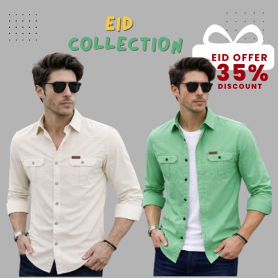 Double Pocket Premium Quality Casual Shirt