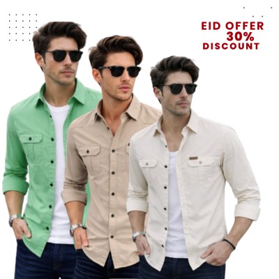 Double Pocket Premium Quality Casual Shirt