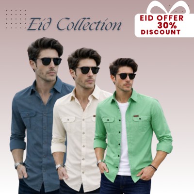 Double Pocket Premium Quality Casual Shirt