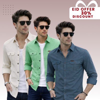 Double Pocket Premium Quality Casual Shirt