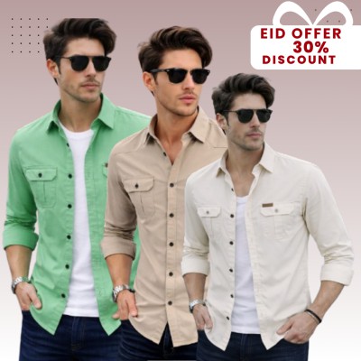 Double Pocket Premium Quality Casual Shirt