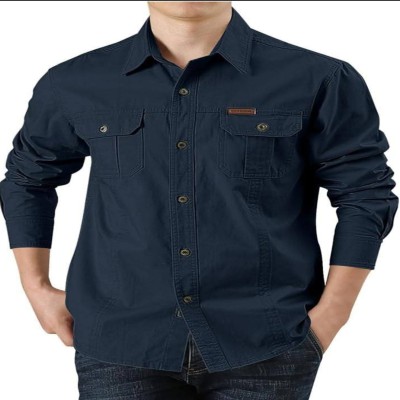 Double Pocket Premium Quality Casual Shirt
